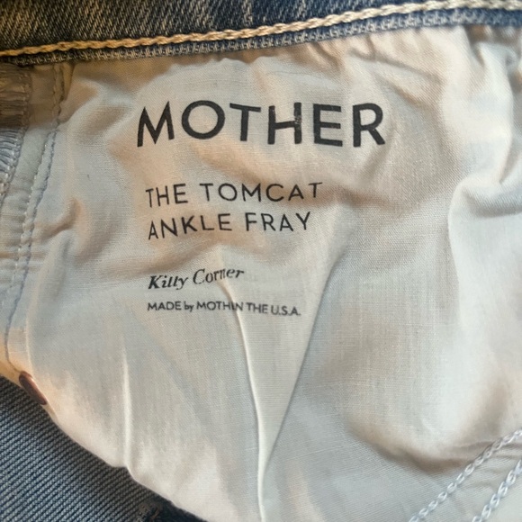 MOTHER The Tomcat Ankle Fray in Kitty Corner - Picture 2 of 10